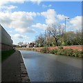 A stiff breeze on the Nottingham Canal