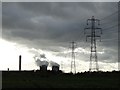 SE6827 : Energy infrastructure - Drax and pylons by Neil Theasby