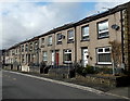 Row of houses, Glanaman Road, Cwmaman