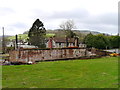 Moniaive Station: Remains Of Goods Shed And Station Building