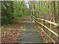 Walkway and cycle path