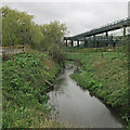 Bestwood: the River Leen at Mill Lane