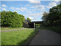 SP2985 : M6 motorway crosses the B4098 Tamworth Road, Corley Ash by Robin Stott