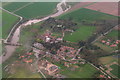 Kelham, Kelham Hall and Kelham Bridge over the River Trent: aerial 2014