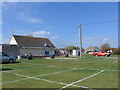 Freshly divided car park at Camber Sands