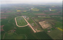 SK7353 : Southwell Racecourse: aerial 2014 by Chris