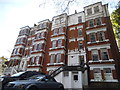 Victorian block of flats on Frognal