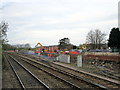 SO9669 : Construction Work on New Bromsgrove Station From Platform 2 by Roy Hughes