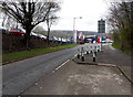 Traffic calming on Maendy Way opposite Colley Motors, Cwmbran