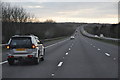 SS8682 : Bridgend District : The M4 Motorway by Lewis Clarke
