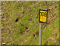 J2868 : Railway milepost, Derriaghy by Albert Bridge