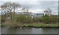 Towpath alongside Long Sandall industrial estate