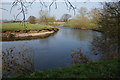 A sharp bend in the River Dove