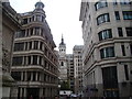 View along Fish Street Hill from beside the Monument