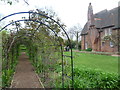TQ4875 : The Pergola in the garden of The Red House by Marathon