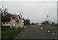 The Oasis Diner on the A617 heading west towards Chesterfield