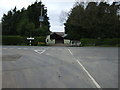 Country road junction, Irby Dales Farm