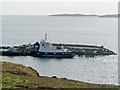 Whalsay Ferry at Laxo