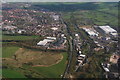 A610 running past Eastwood: aerial 2014