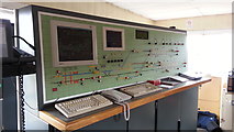 SP4640 : Aynho Junction signalling panel - Banbury South signalbox by Peter Whatley