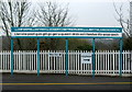 SH5271 : Station Name that needs Five Posts by Chris Heaton