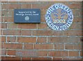 Plaques on the old school, New Romney  (3)