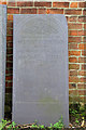 Slate gravestone, St Mary