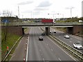 SD5624 : M6 Motorway at Cuerden Green by David Dixon