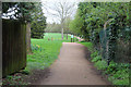 Entrance to Melton Country Park . . .