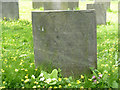 Slate gravestone, Whatton