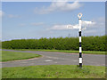 Fingerpost on Speller Hill