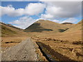 NN3538 : Track into the upper Gleann Achadh-innis Chailein (Auch Glen) by Alan O'Dowd