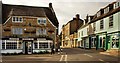 Beaminster: Evening view of Hogshill Street