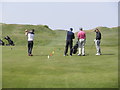 First tee, Burnham and Berrow golf club