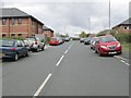 Longbow Close - looking towards Dyson Wood Way