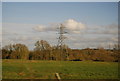 Pylon in the Thames Valley