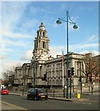 SJ8989 : Stockport Town Hall by Tricia Neal