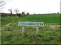 Regent Street Roadsign at Wickmere