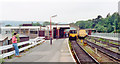 SK0573 : Buxton Station, 1992 by Ben Brooksbank