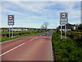 Approaching Omagh along Gillygooly Road