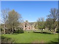 Park and Melrose Abbey