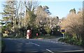 A382 passing Hawkmoor Cottages