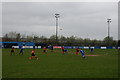 A hard-fought match at Farsley AFC