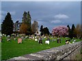 SO3055 : Kington Cemetery by Bikeboy