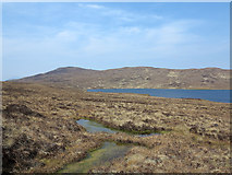 NC4610 : Bogs on moorland south of Loch Sgeireach by Trevor Littlewood