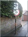 TQ4855 : Pre-Worboys school sign on Combe Bank Drive by David Howard