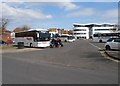 TA0388 : William Street coach park by Christopher Hall