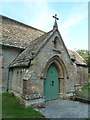 St Juthware and Mary, Halstock: porch