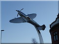 Spitfire WOW at dusk Darwen