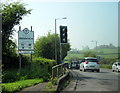 Redditch Boundary Sign on Birmingham Road A441